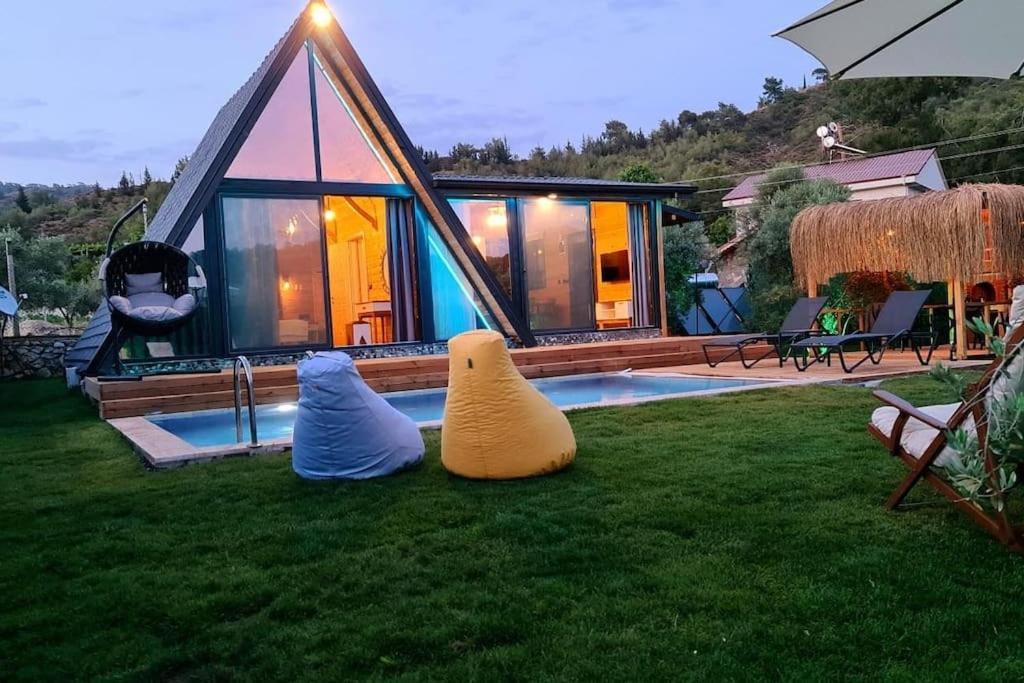 Villa Zeytin Havuzlu Jakuzili Fethiye Exterior foto